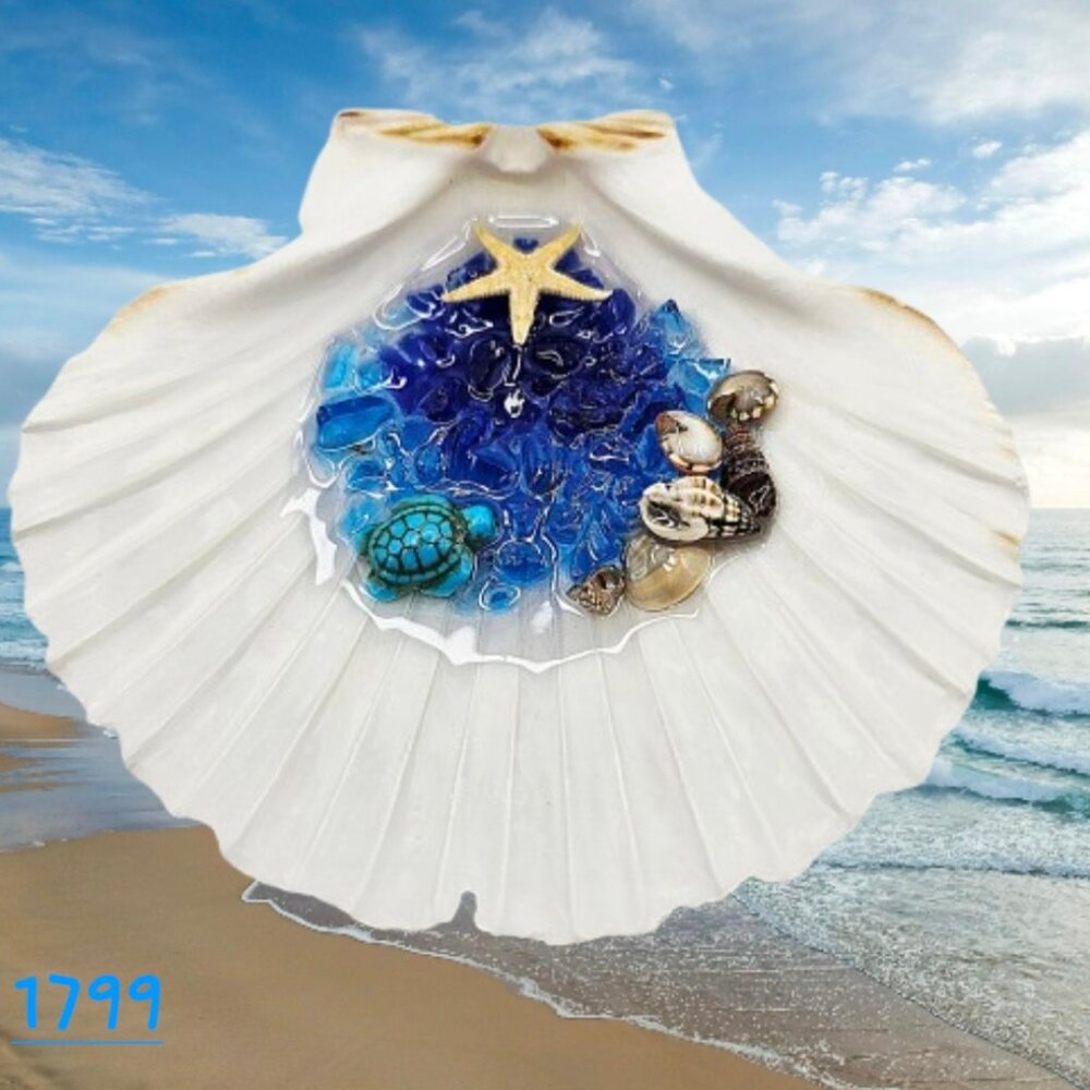 Seashell Trinket Dish # 1799